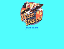 Tablet Screenshot of bluewaverecords.com